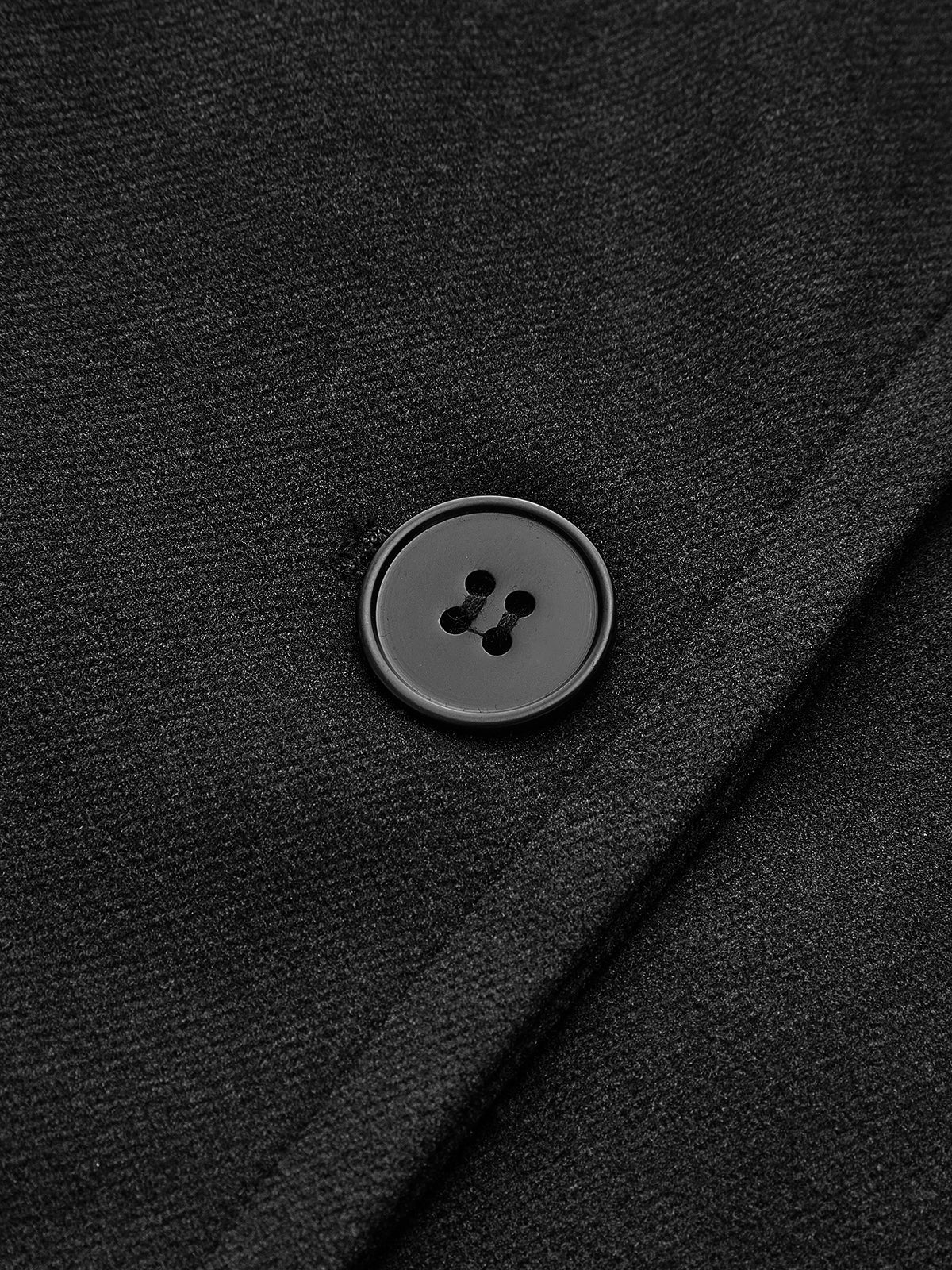 Manteau oversize en mélange de laine avec fermeture à boutons
