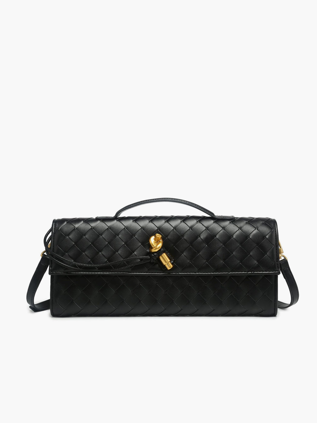 Sac à main en toile avec rabat