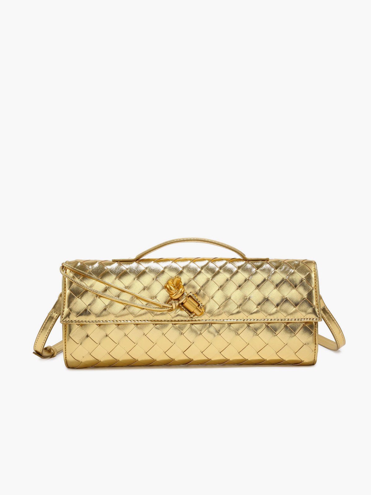 Sac à main en toile avec rabat