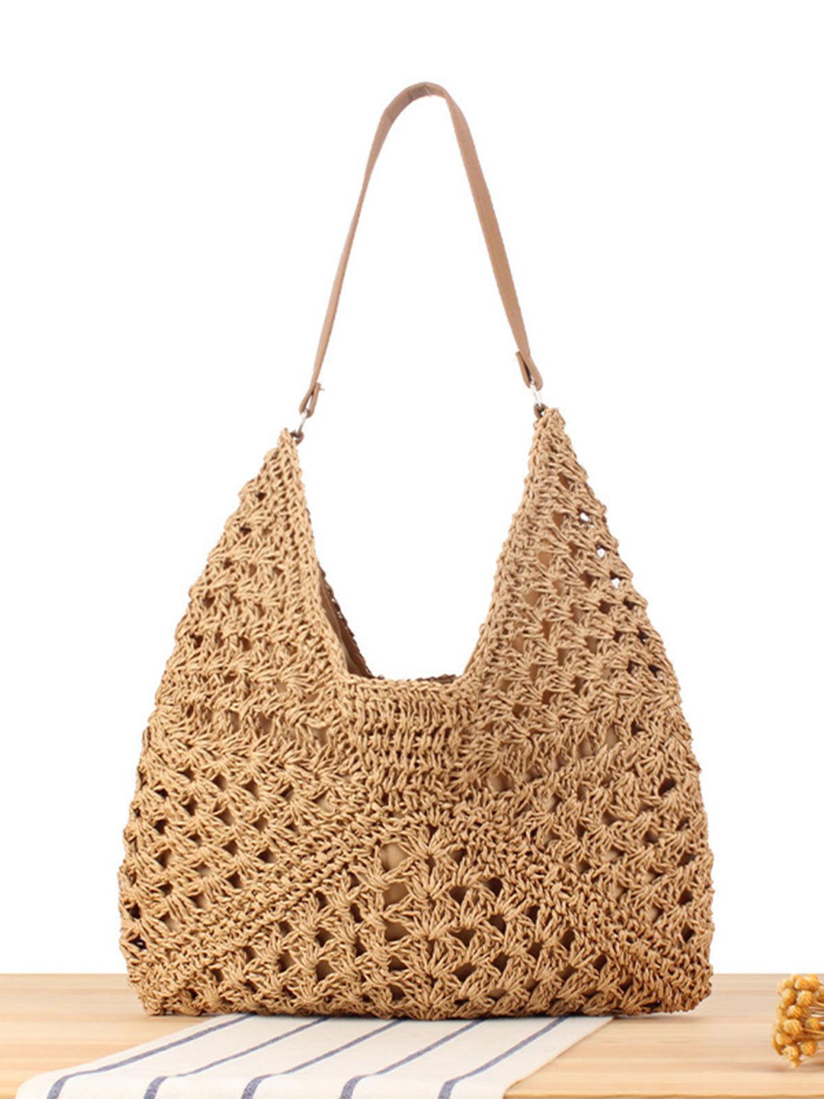 Sac à épaule en crochet boho