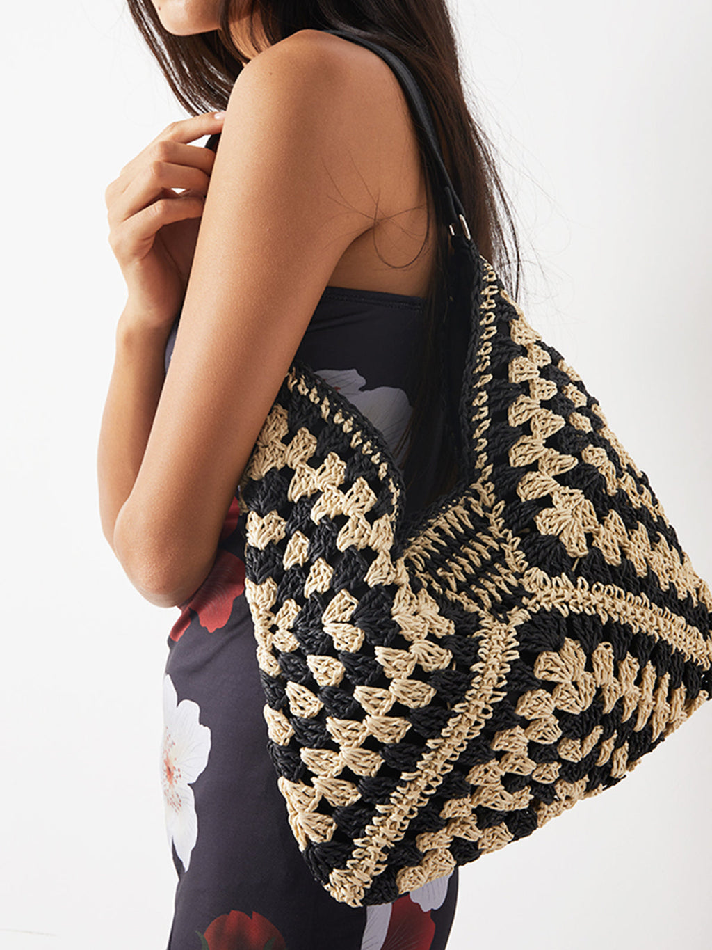 Sac à épaule en crochet boho