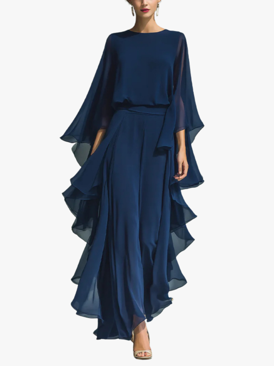 MOREAU LYON | ENSEMBLE DE DEUX PIÈCES EN CHIFFON POUR FEMMES