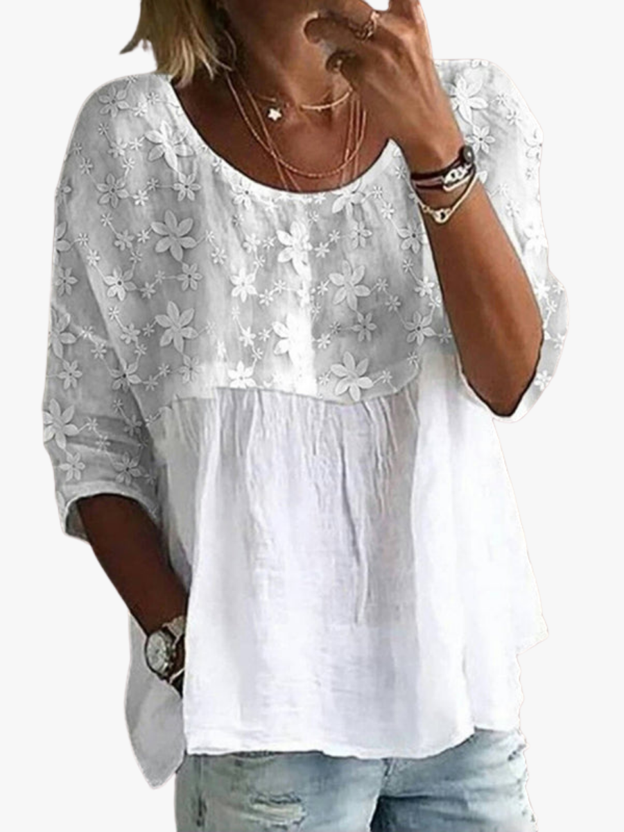 MOREAU LYON | BLOUSE BRODÉE POUR FEMMES