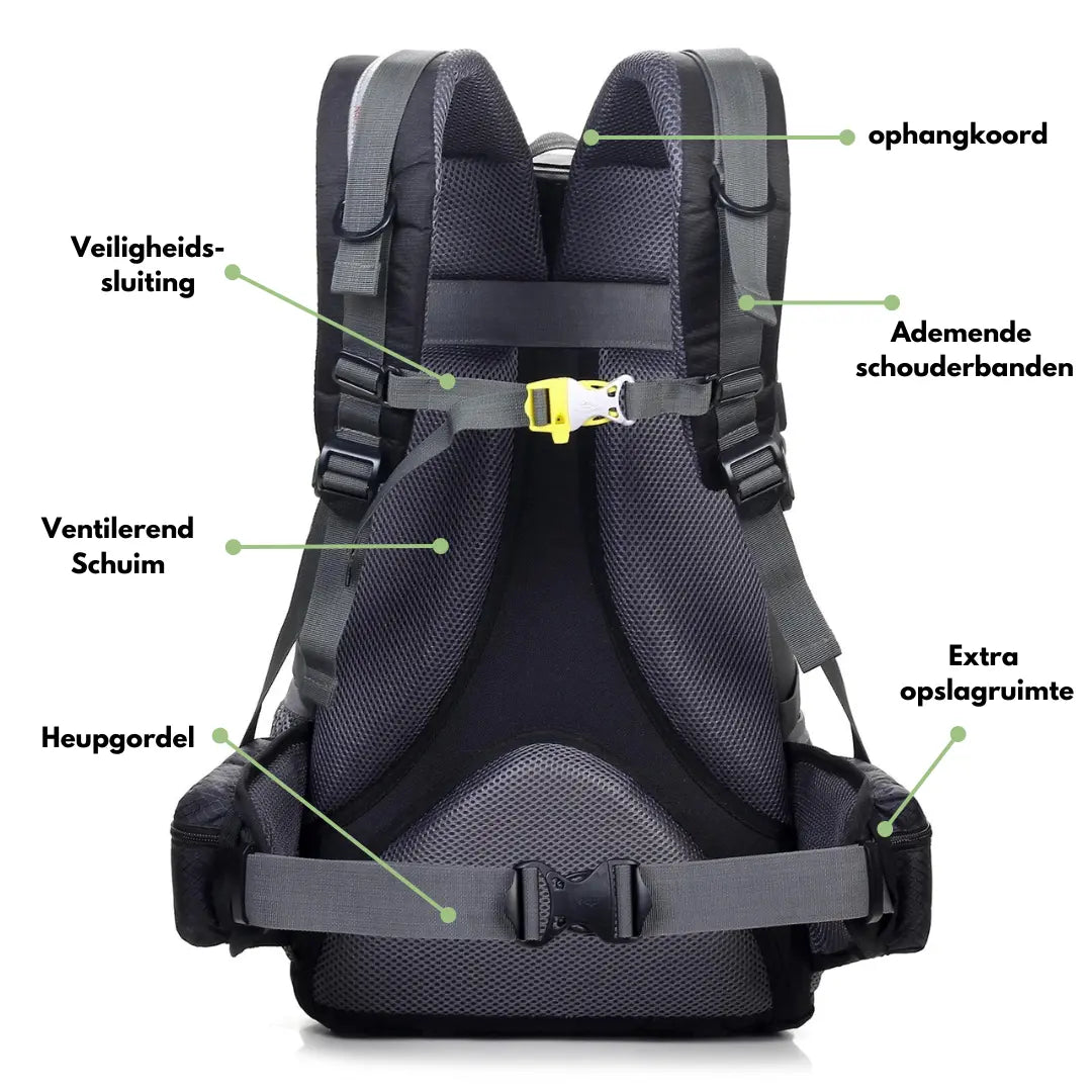 Sac à dos Pro - Extérieur - Trekking - Système de suspension