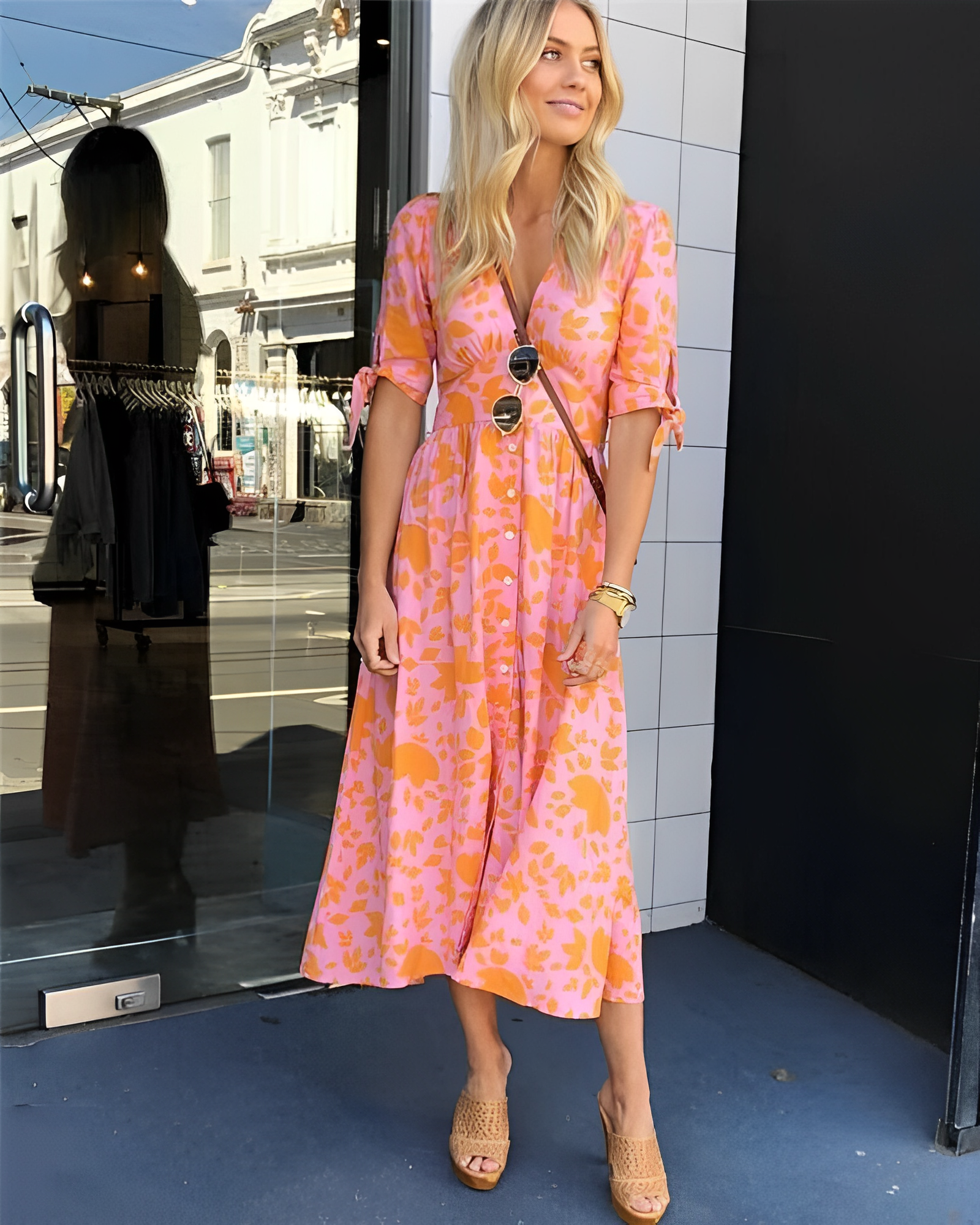 Robe Chic Gigi à Motifs