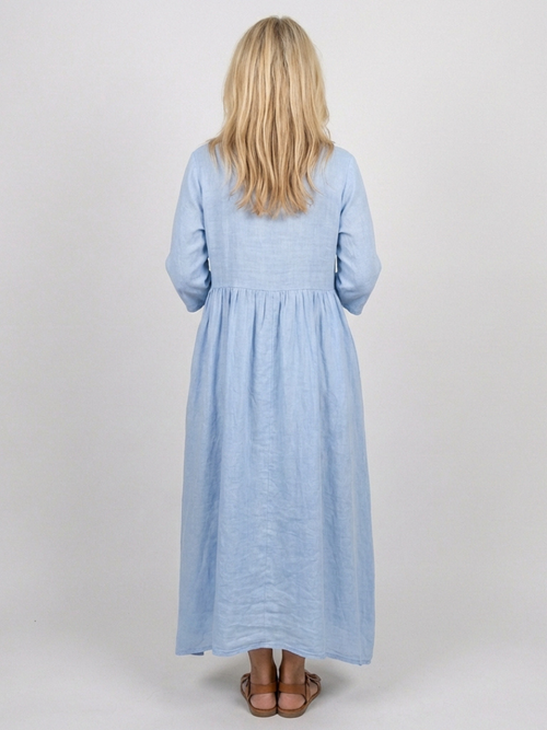 Beatrice | Robe Midi à Manches Trois Quarts