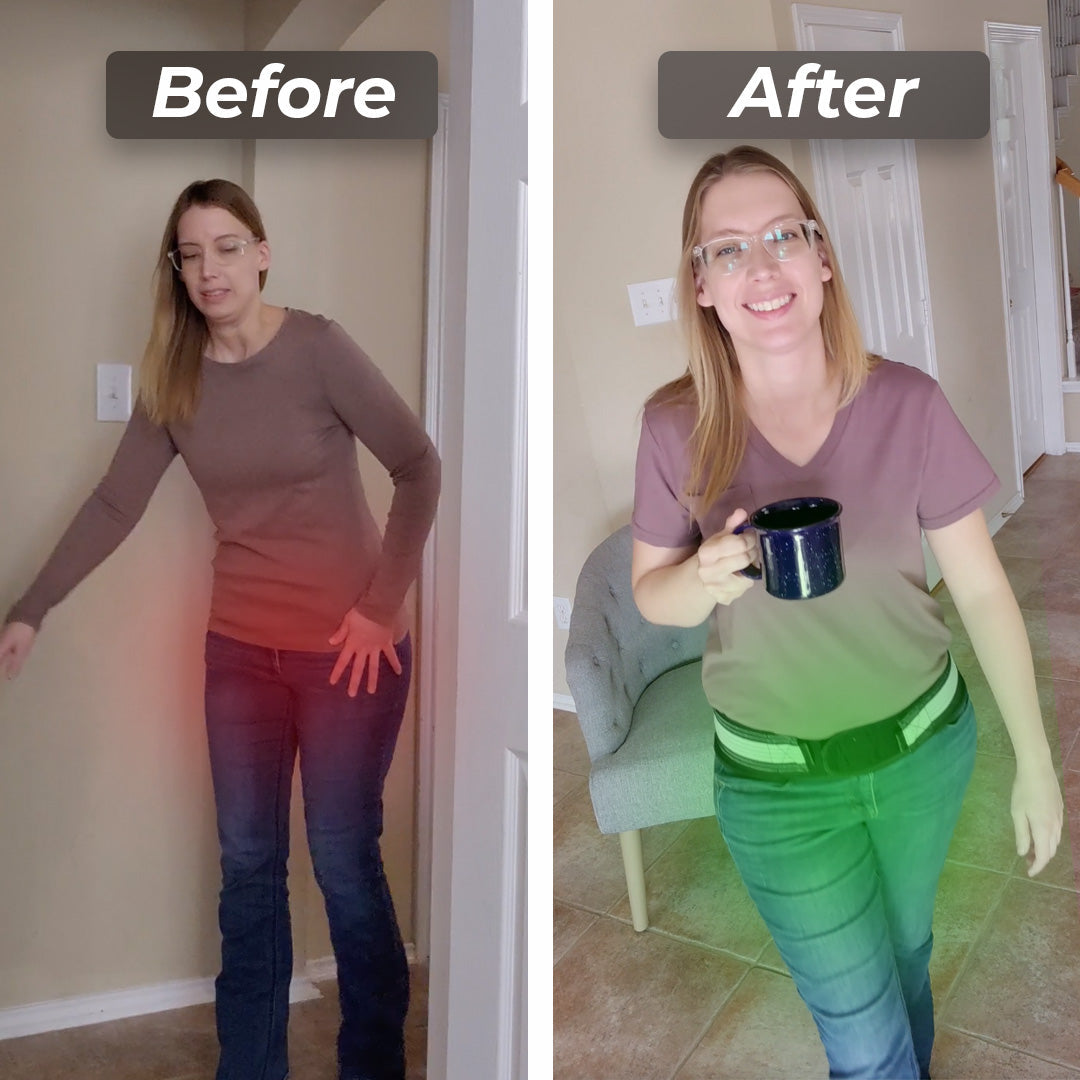 Luxura™ Ceinture | Soulagement Élégant du Mal de Dos