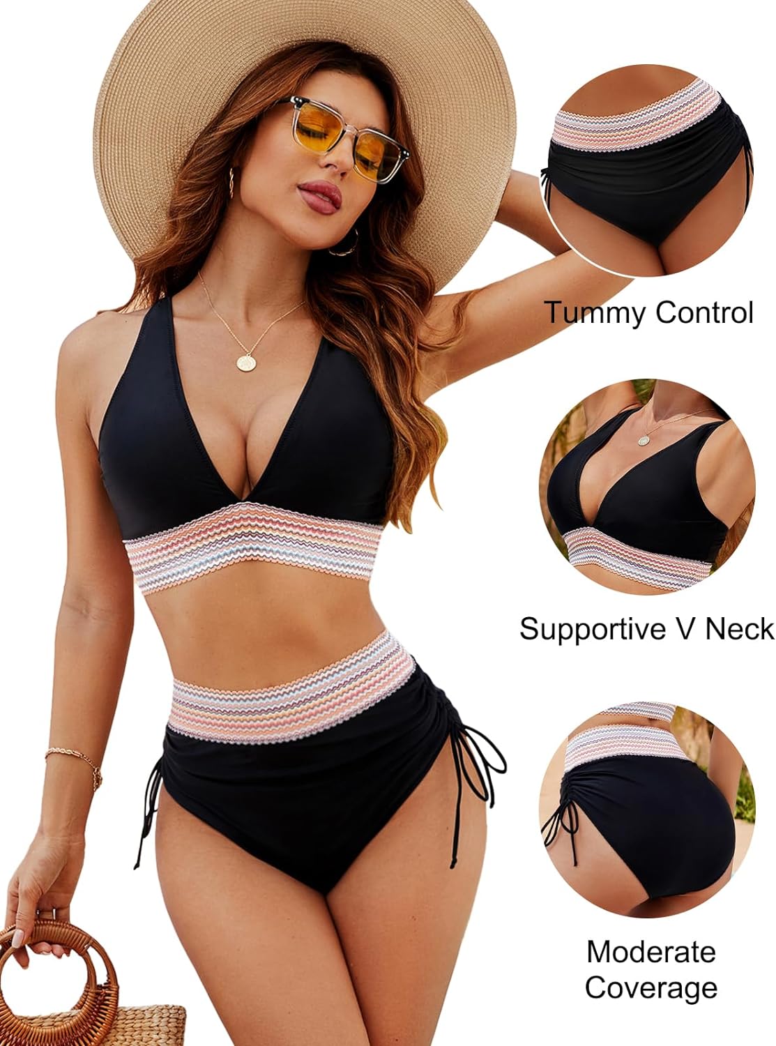 Bikini Femme | Taille Haute & Sculptant