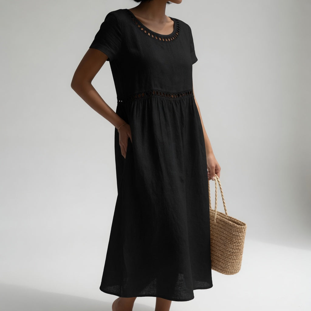 MOREAU LYON | ROBE BRODÉE POUR FEMME