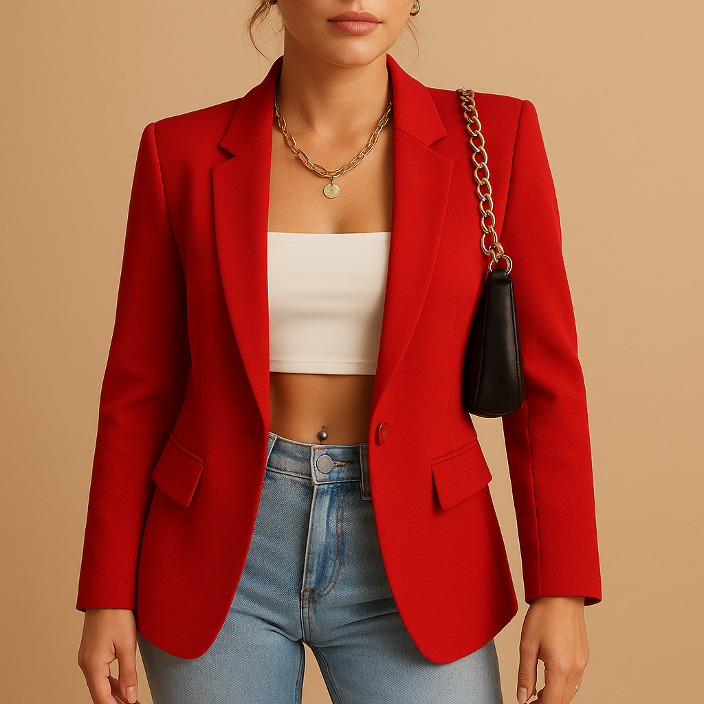Blazer Femme | Coupe droite & silhouette claire