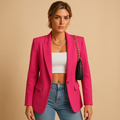 Blazer Femme | Coupe droite & silhouette claire