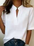 Blouse Femme | Col Élégant Raffiné & Design Intemporel