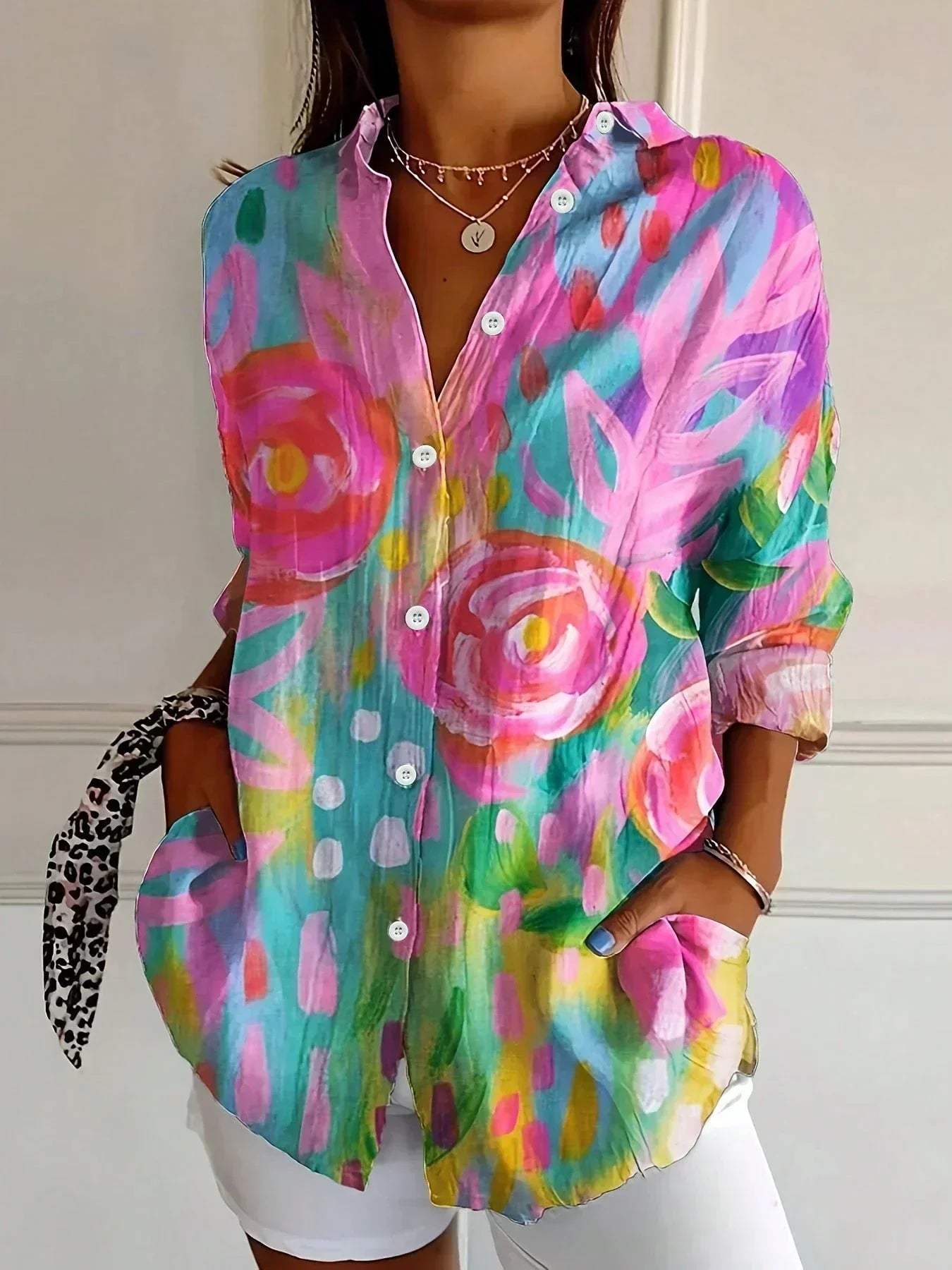 Blouse Femme | Imprimé Coloré & Coupe Ample
