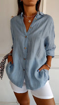Blouse Femme | Design Plissé & Coupe Flatteuse