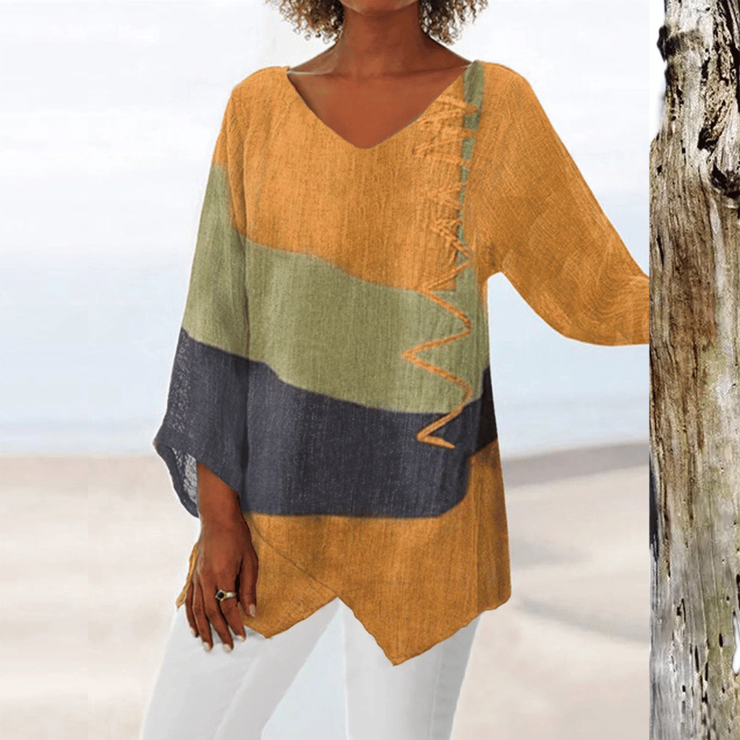 Blouse | Design géométrique & sensation de légèreté