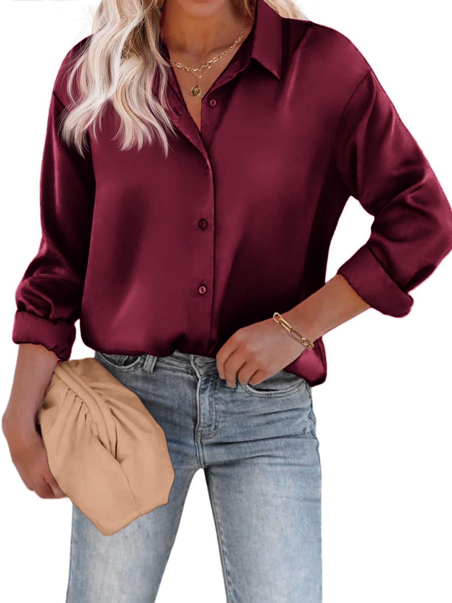 Blouse Femme | Satin & Élégante