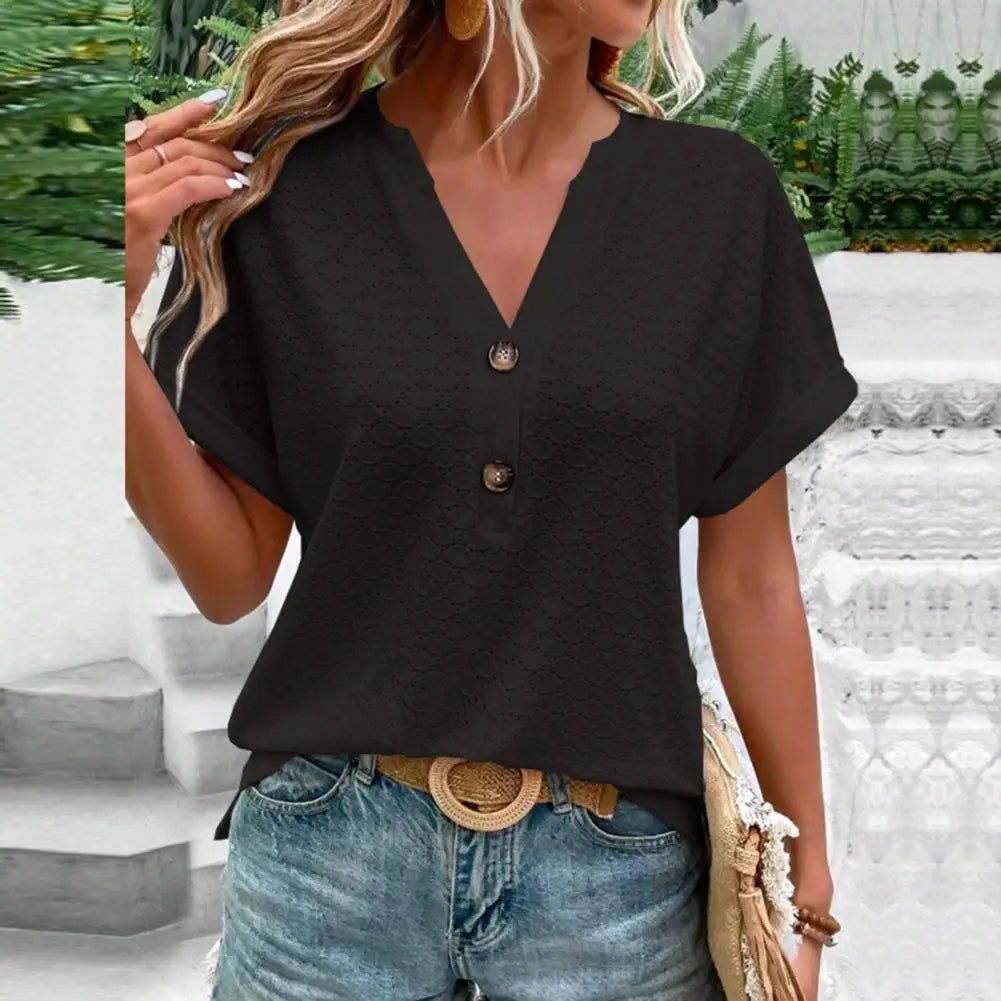 Blouse Femme | Col V & Décontractée