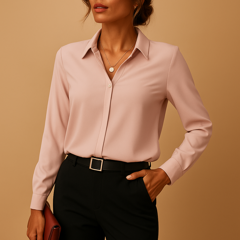 Blouse Femme | Col en V & Look soigné