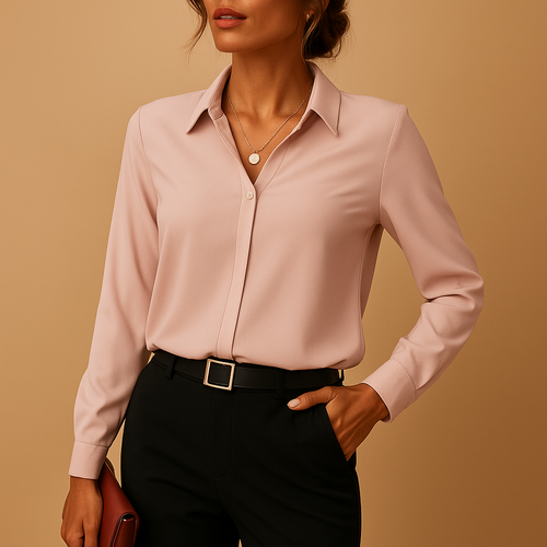 Blouse Femme | Col en V & Look soigné