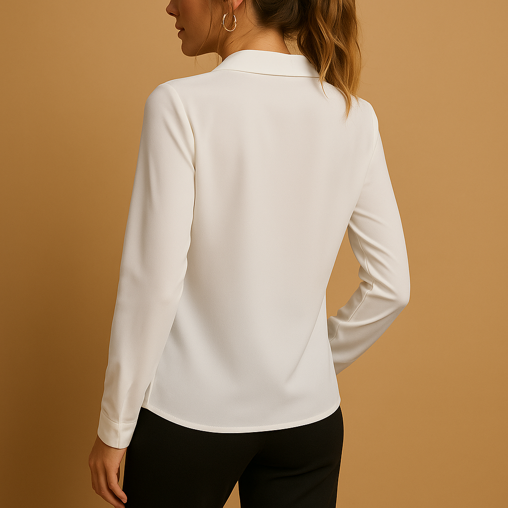 Blouse Femme | Col en V & Look soigné