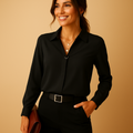Blouse Femme | Col en V & Look soigné