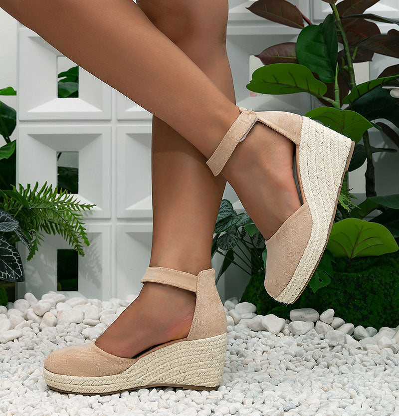 Sandales pour Femmes avec Talon et Bride de Cheville Réglable