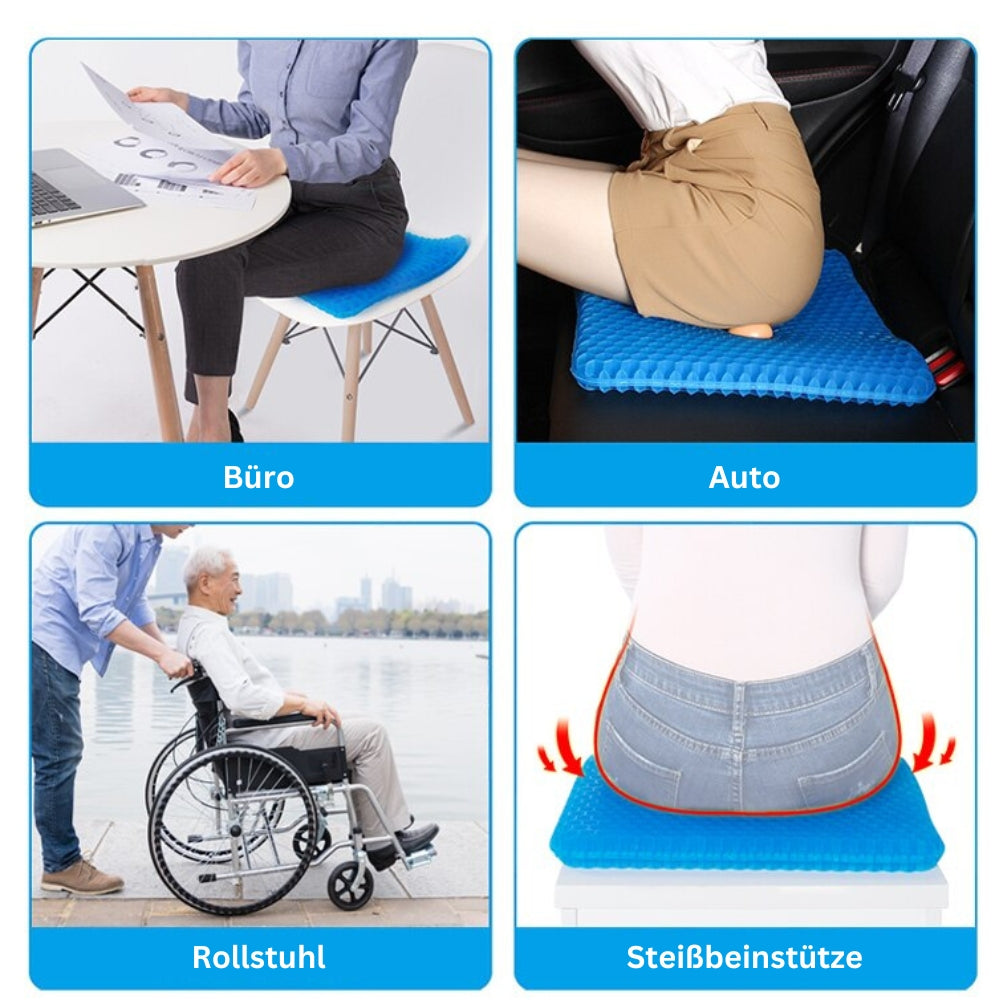 ErgoPad - coussin de siège en gel ergonomique