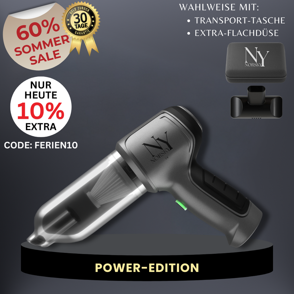 BlowVac Double Usage | aspirateur sans fil Puissant souffleur