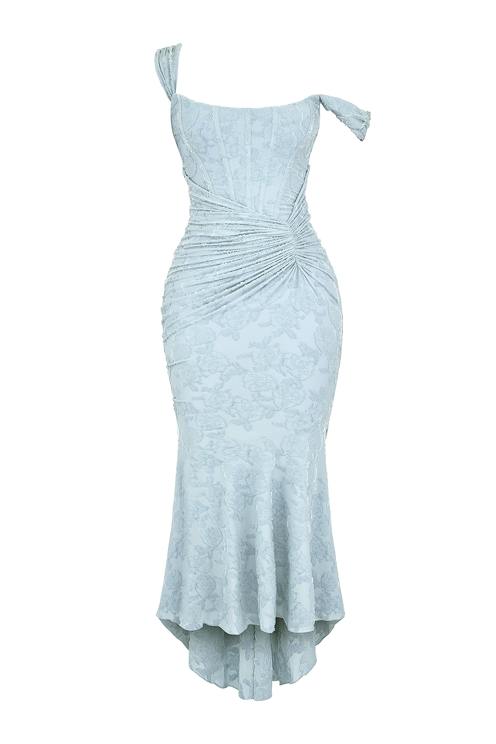 Robe Maxi de Mariage en Dentelle pour Invité