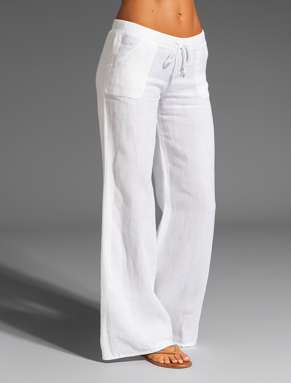 Pantalon décontracté Femme | Confort décontracté & taille élastique avec cordon de serrage