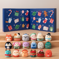 SquishJoy Ensemble de Surprises de Vacances | Calendrier de l'Avent festif rempli de Squishmallows câlins !