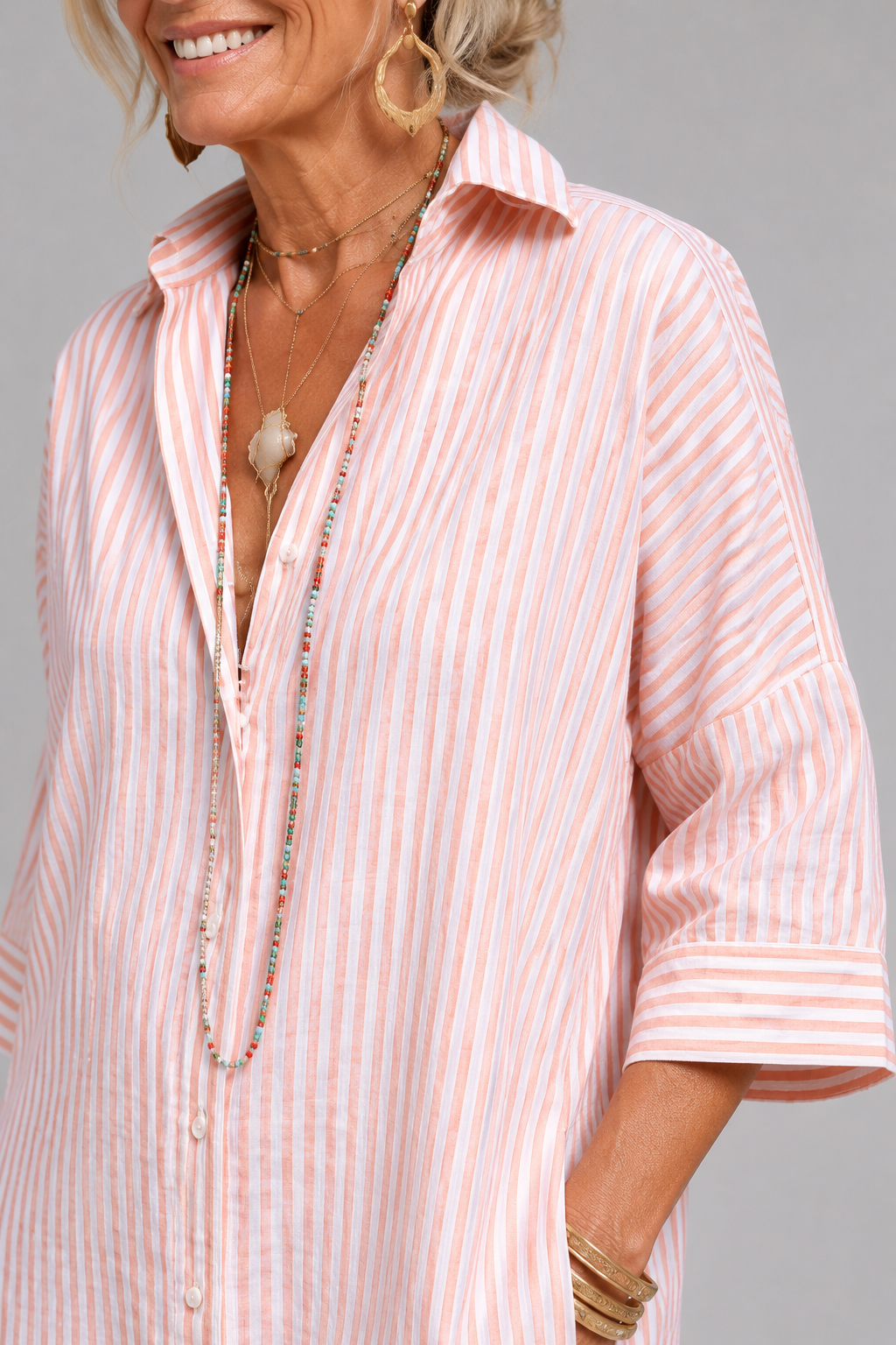 MOREAU LYON | CHIC ROBE MIDI ÉLÉGANTE POUR FEMMES