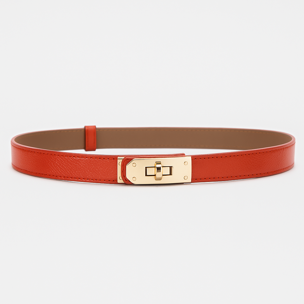 Ceinture Taille Or à Fermeture Twist