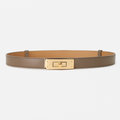 Ceinture Taille Or à Fermeture Twist