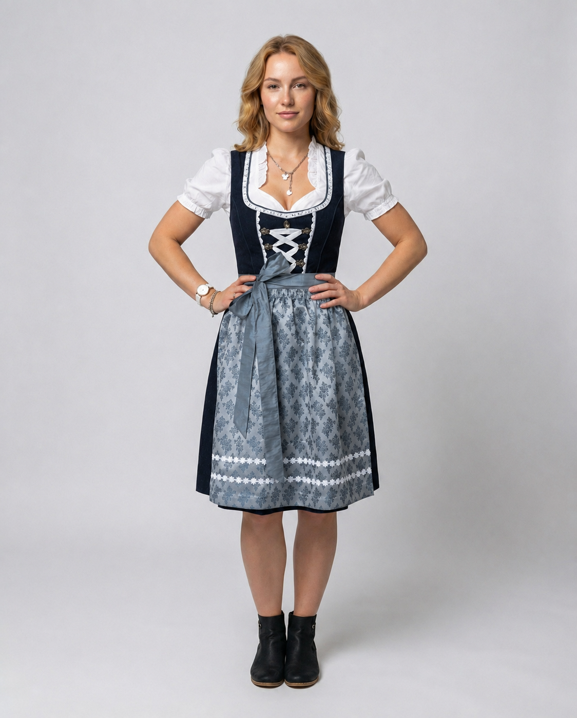 EB | Robe Dirndl Bavaroise Classique pour Fêtes
