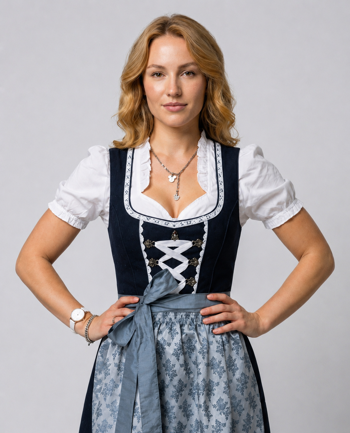 EB | Robe Dirndl Bavaroise Classique pour Fêtes