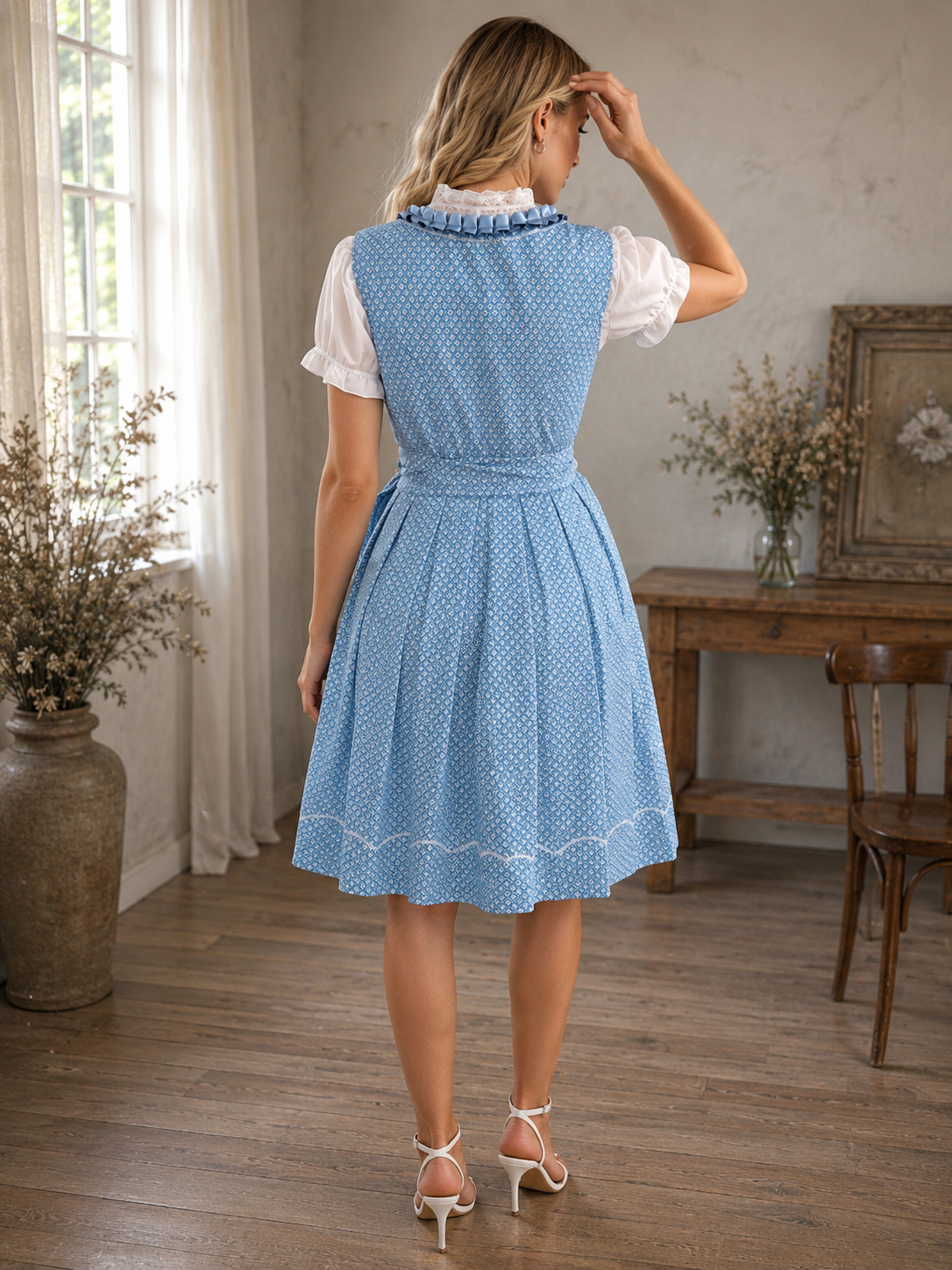 EB | Robe Dirndl Traditionnelle pour Femmes