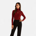 Eliaro Moda | Pull Col Montant Femme Élégance Intemporelle en Cachemire
