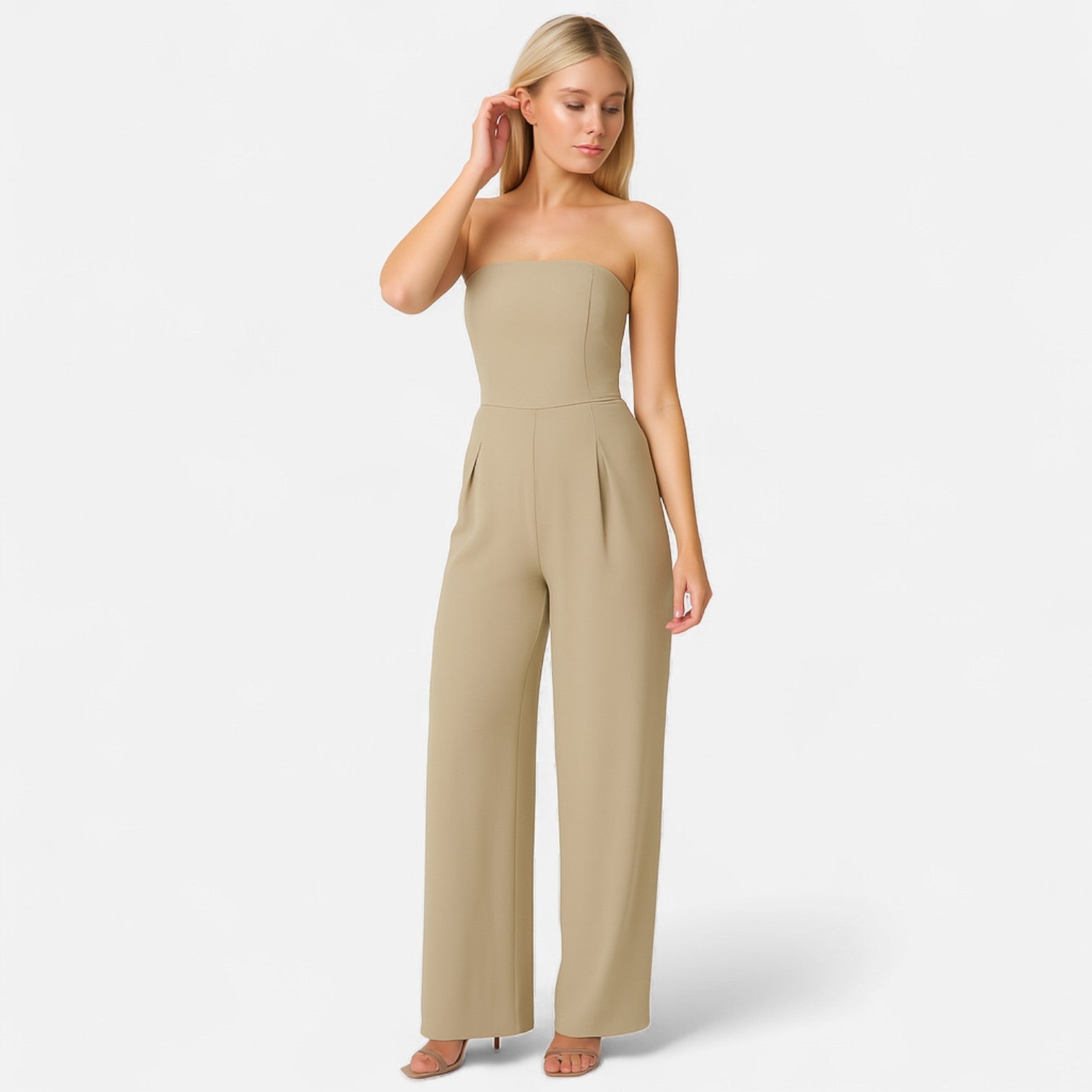 Eliaro Moda | Combinaison Élégante Sans Manches pour Femme – Silhouette Épurée avec Sophistication Intemporelle et Style Contemporain