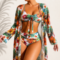 MOREAU LYON | ENSEMBLE DE BIKINI TROPICAL POUR FEMMES