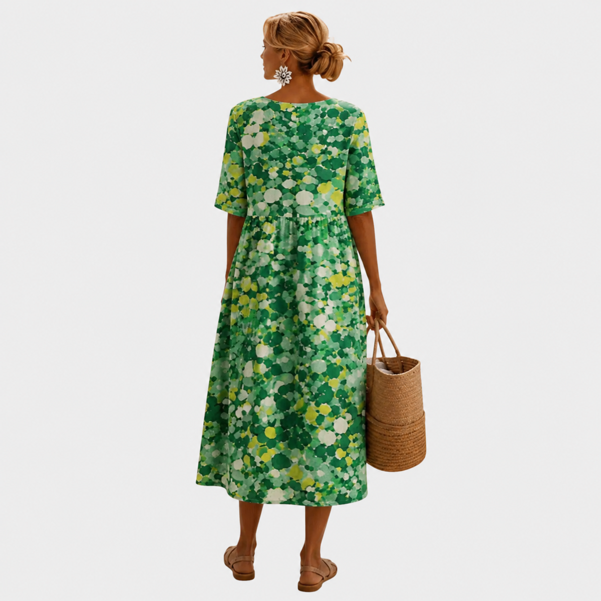 MOREAU LYON | ROBE FLORALE CHIC POUR FEMMES