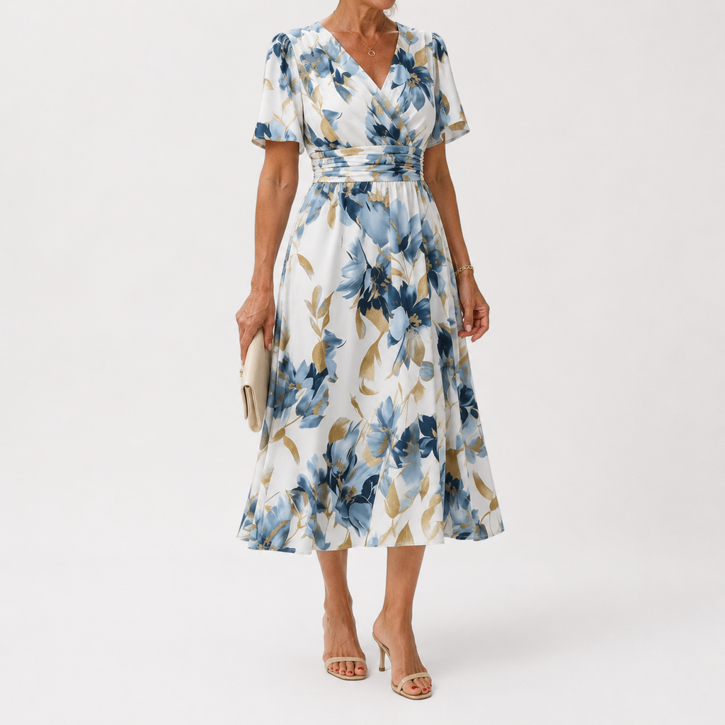 Nevaeh | Robe d'été élégante avec une touche florale