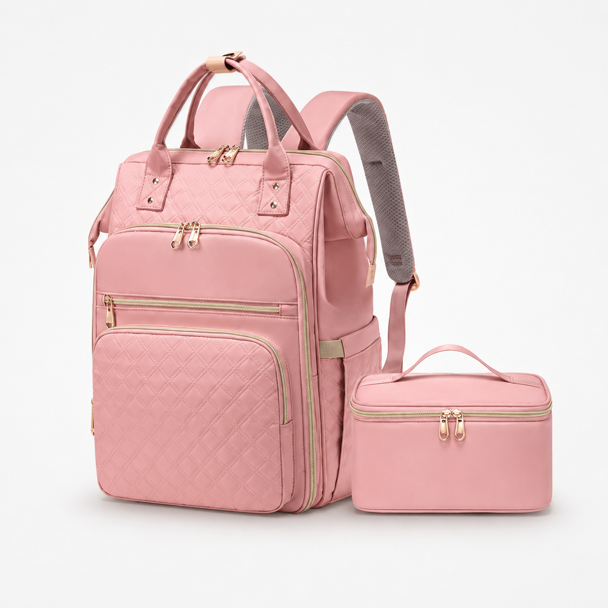 Carryla – Sac à dos isolé avec boîte à lunch, housse pour ordinateur portable, Oxford imperméable