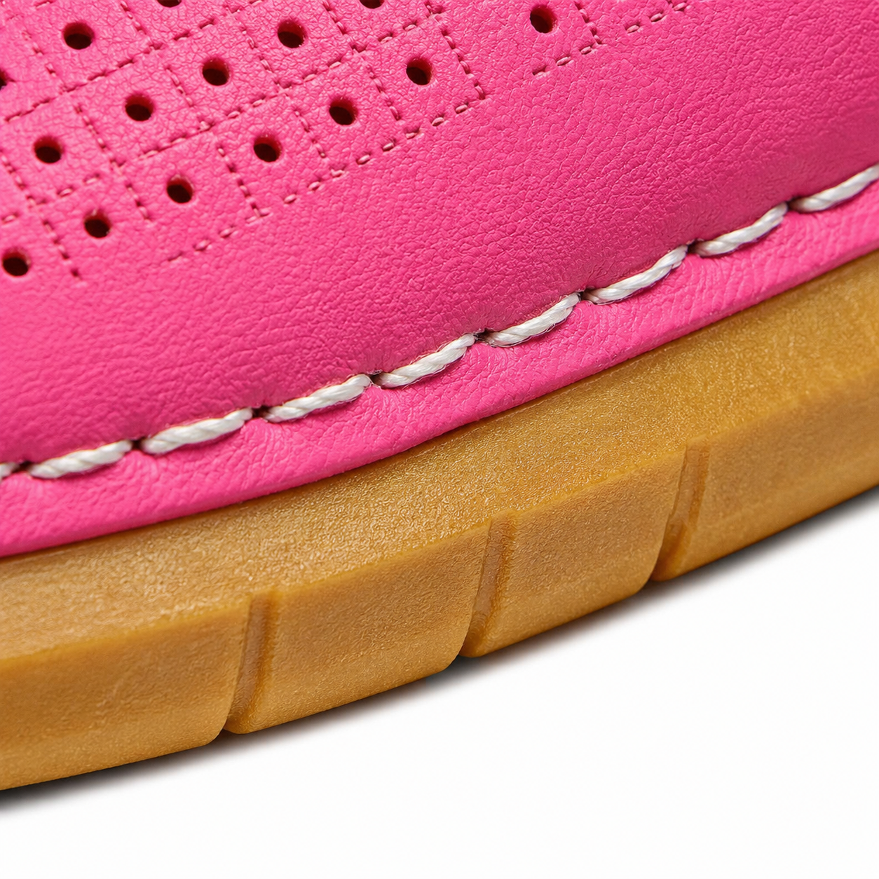 Solea – Sandales Confort à Talon Compensé Perforées pour Femme