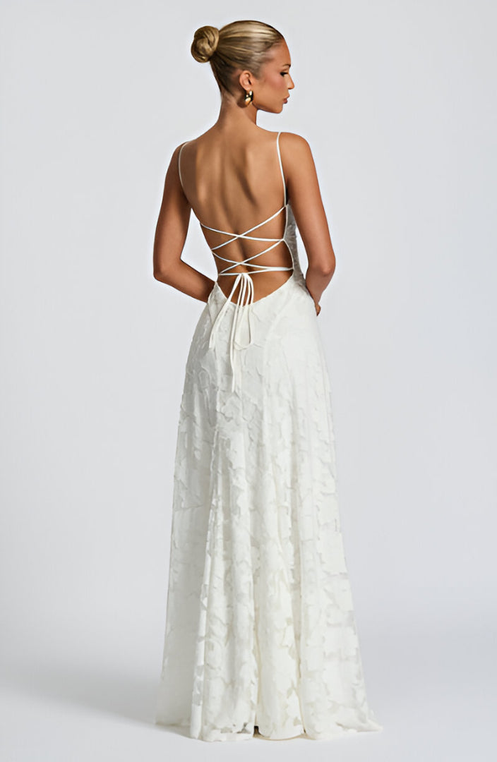 Robe de corsage pour femmes | Appliqués de fleurs 3D & Design romantique en A