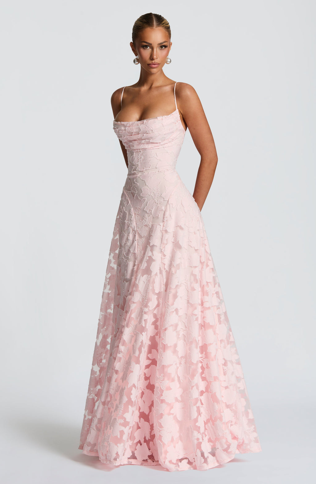 Robe de corsage pour femmes | Appliqués de fleurs 3D & Design romantique en A