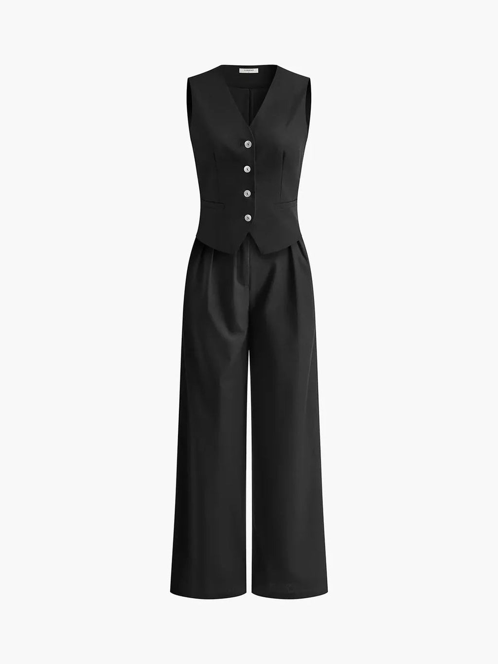 Ensemble en Coton et Lin en Deux Pièces