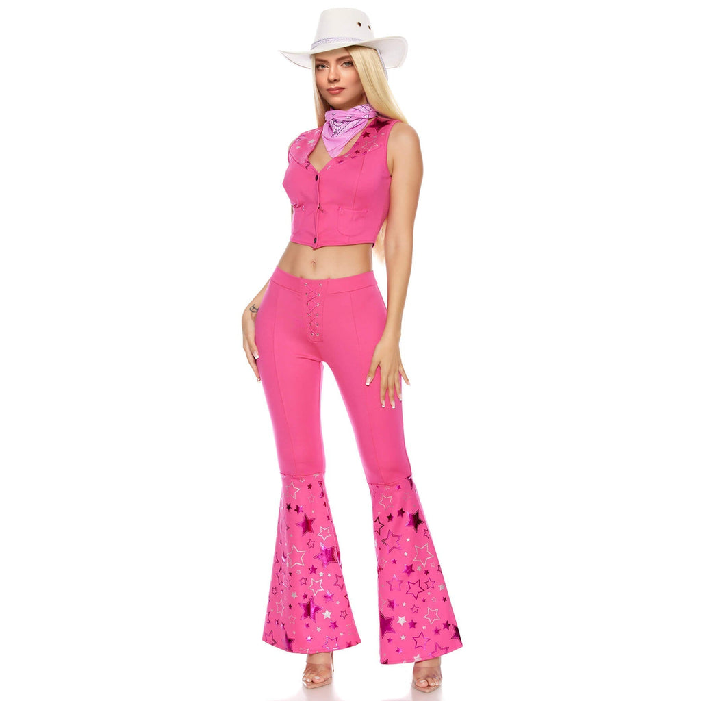 Costume d'Halloween Cowboy Cowgirl pour Couple | Tenues Assorties