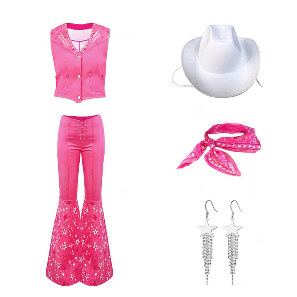Costume d'Halloween Cowboy Cowgirl pour Couple | Tenues Assorties