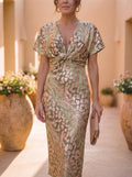 MOREAU LYON | ROBE MIDI ÉLÉGANTE POUR FEMME